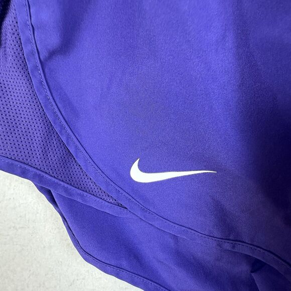 Nike Shorts Womens Size Medium Purple Linfield University Lined Running Shorts - Picture 7 of 13